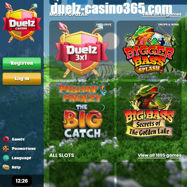Duelz Casino most popular slots